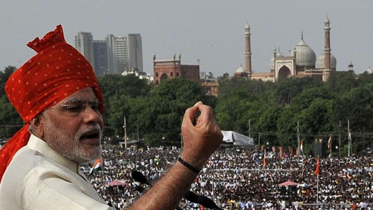 2014: PM Modi addresses India on its 68th Independence Day