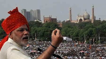2014: PM Modi addresses India on its 68th Independence Day