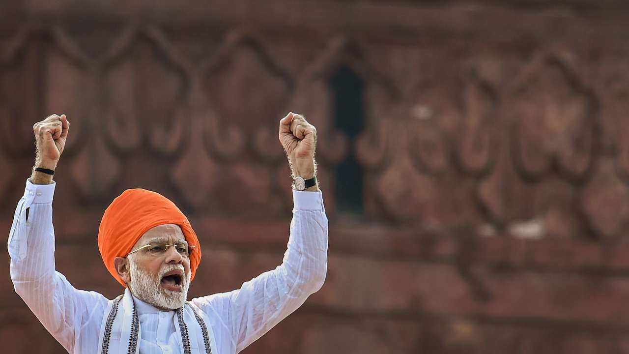 2018: PM Modi addresses India on its 72th Independence Day