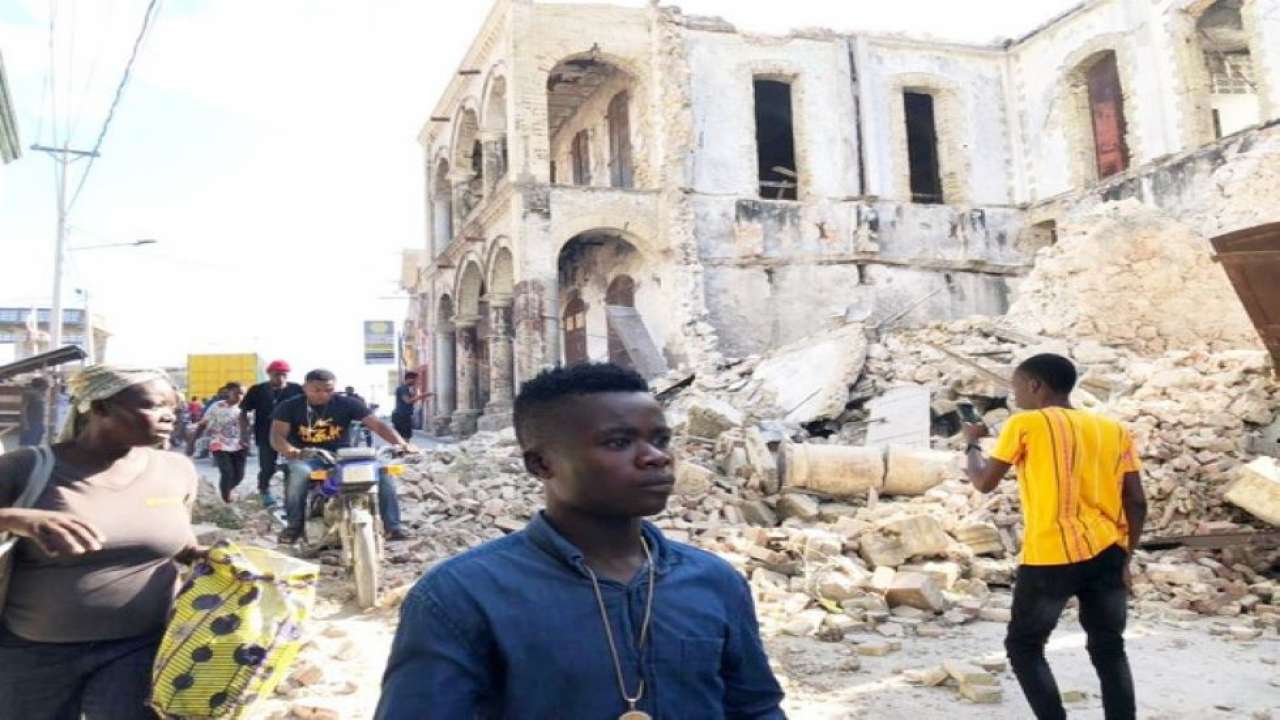 Death toll from Haiti earthquake reaches 1,419