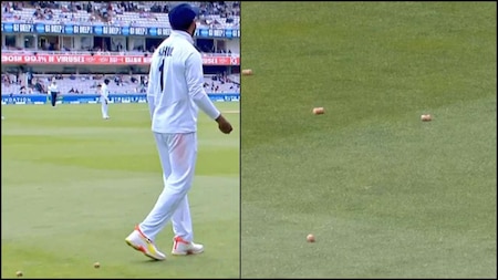 England fans throw corks at KL Rahul