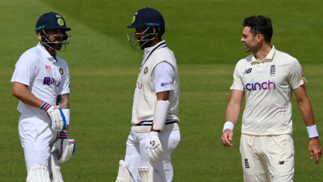 Talks between Virat Kohli, James Anderson caught on stump mic