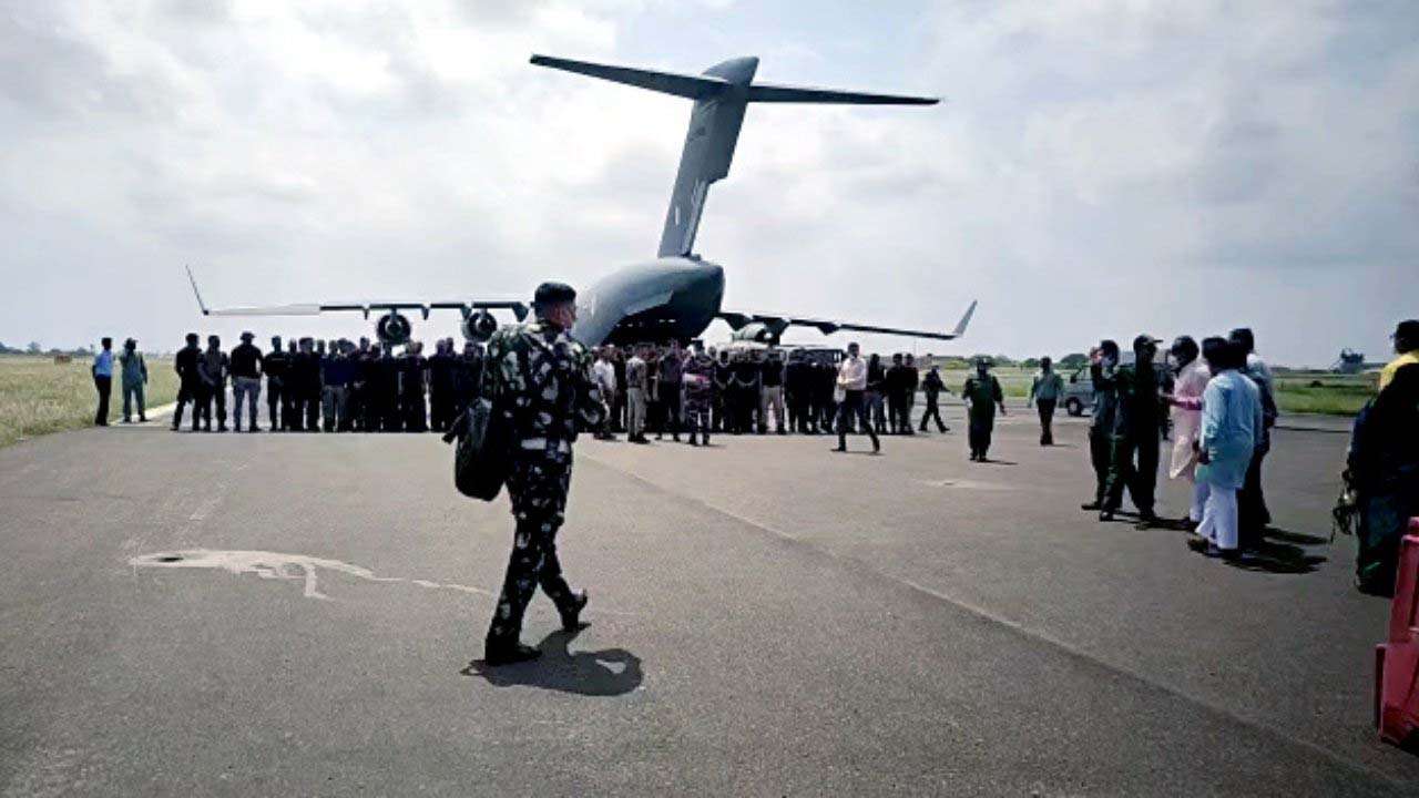 Indians evacuated from Afghanistan
