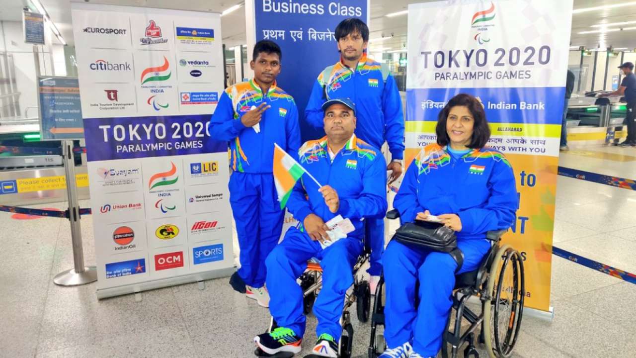 Tokyo Paralympics 2020 First Batch Of Indian Para Athletes Leave For Japan