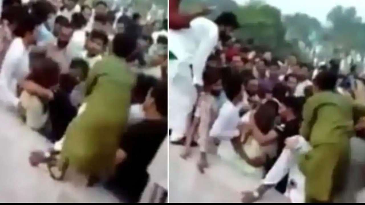 Unblock Pakistani Lahore Universty Xnxx - Female TikToker thrown in air by crowd in Pakistan, clothes torn, mobile  stolen