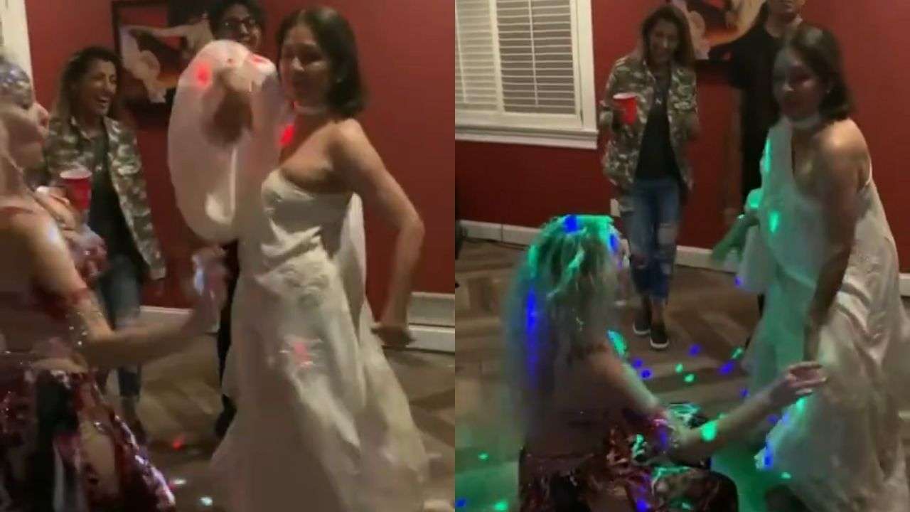 Neena Gupta's dance on 'Coca Cola' in sexy one-shoulder dress with a  Russain dancer goes VIRAL - Watch