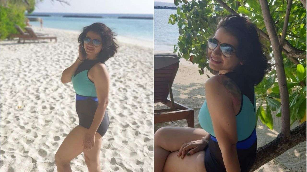 Taarak Mehta Ka Ooltah Chashmah' fame Priya Ahuja aka Rita reporter shows  her glamorous side with hot bikini photos