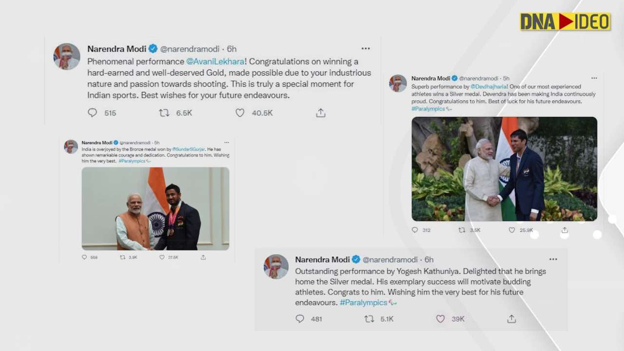 India wins 7 medals in Tokyo Paralympics 2020