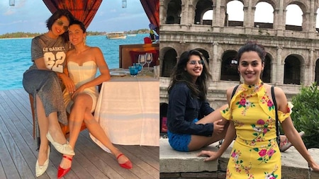Shagun Pannu and Taapsee Pannu are very close