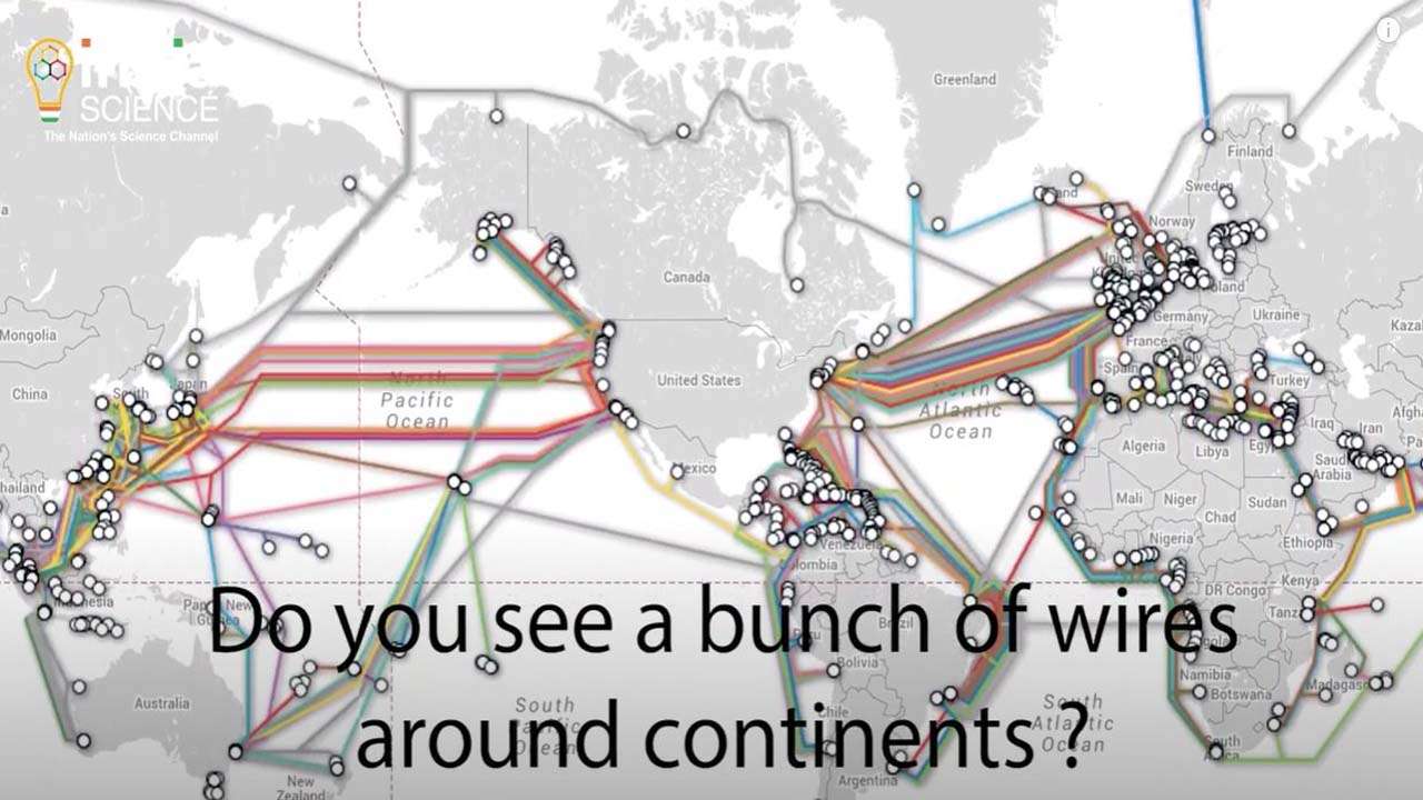 Undersea cables are risky during solar storms