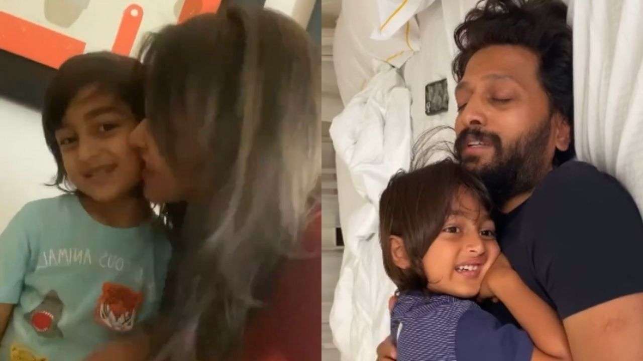 Riteish Deshmukh and Genelia D’Souza’s son Rahyl