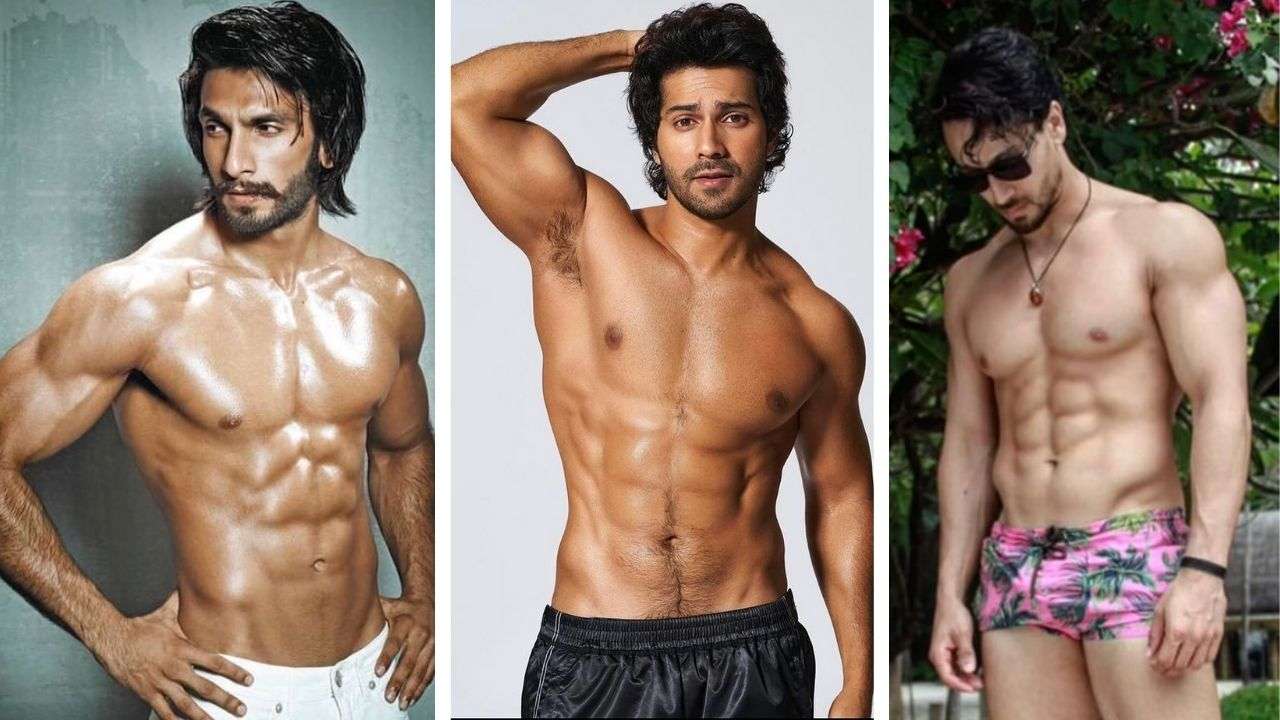 1280px x 720px - Ranveer Singh, Tiger Shroff, Varun Dhawan: Eight Bollywood actors with HOT  physique and drool-worthy washboard abs