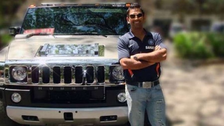 MS Dhoni owns a Hummer