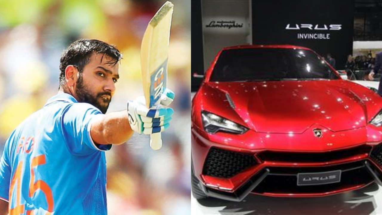 Rohit Sharma owns a Lamborghini Urus