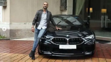 Shikhar Dhawan owns a BMW M8