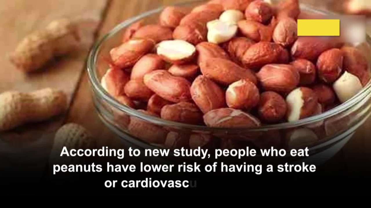 Study finds peanuts may lower cardiovascular disease risk among people