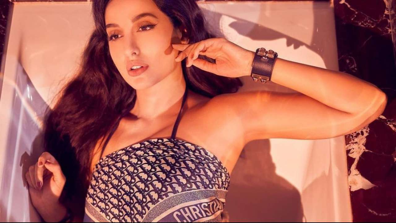 Nora Fatehi is hotness overloaded in sexy bikini, drops sizzling pics