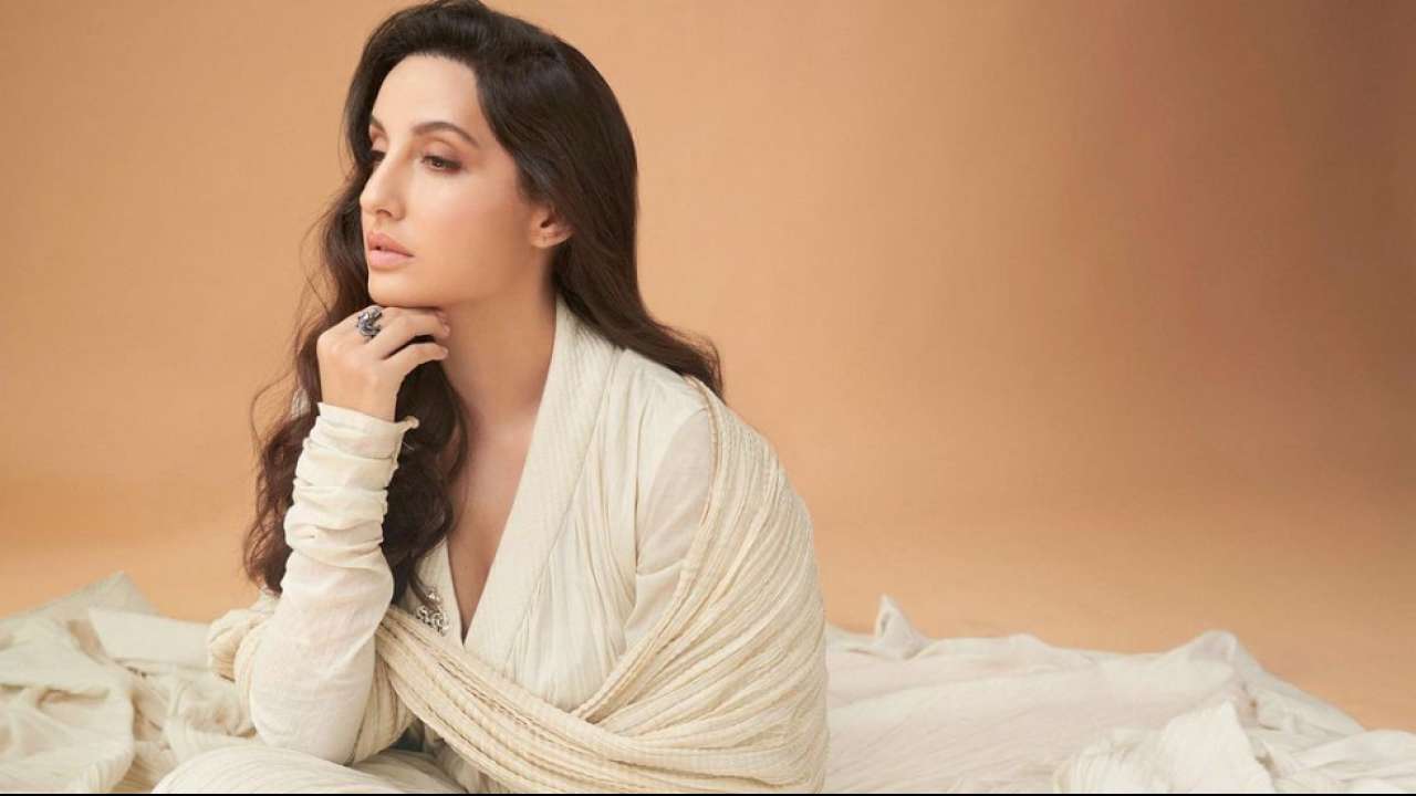 Nora Fatehi looks stunning in white