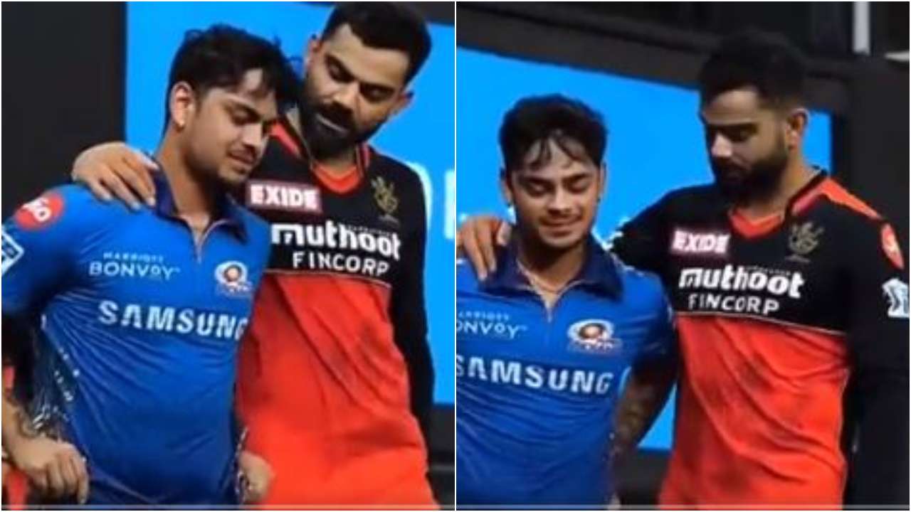 WATCH: Virat Kohli seen consoling Ishan Kishan after MI&#39;s dismal loss to RCB