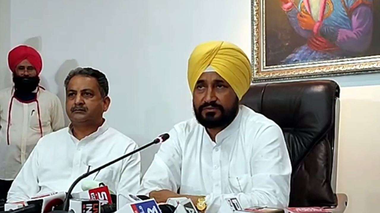 No Idea About Sidhu S Resignation Punjab Cm Charanjit Singh Channi