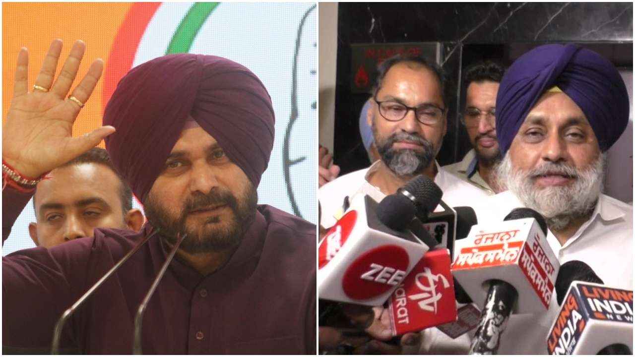 Sukhbir Singh Badal calls Navjot Singh Sidhu ‘misguided missile’ after he resigns from his post