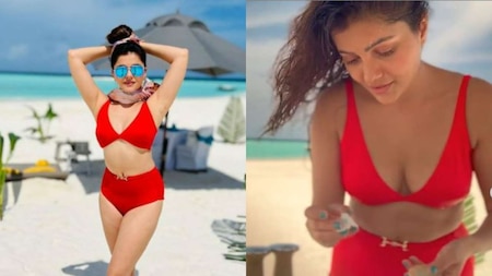 Rubina Dilaik leaves fans drooling with her bikini pictures