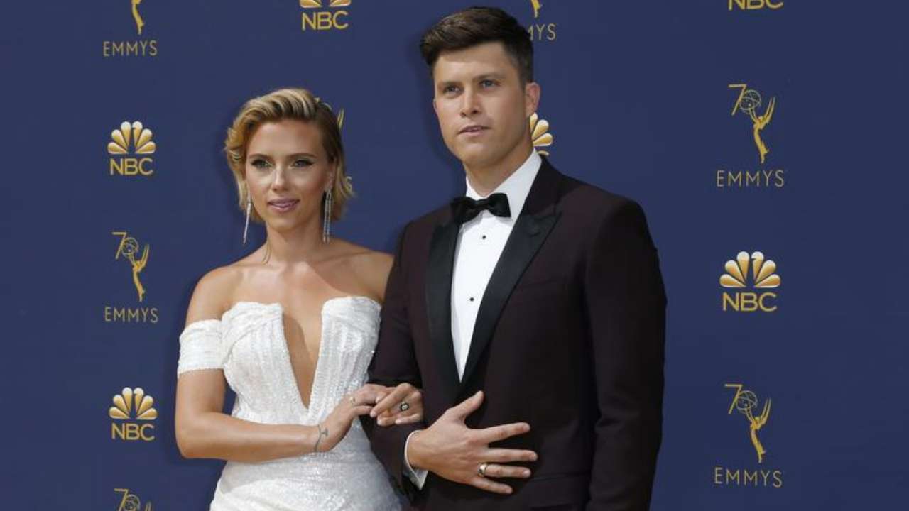 Colin Jost reveals his mom 'didn't quite get' the name of Scarlett ...