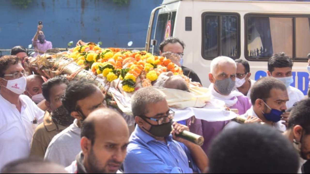 Ghanshyam Nayak's last rites