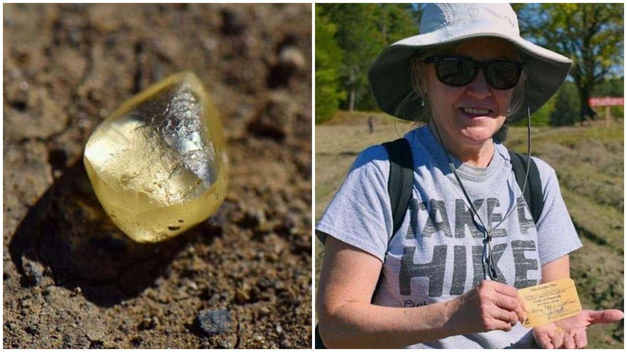 value of a 4.38 carat yellow diamond