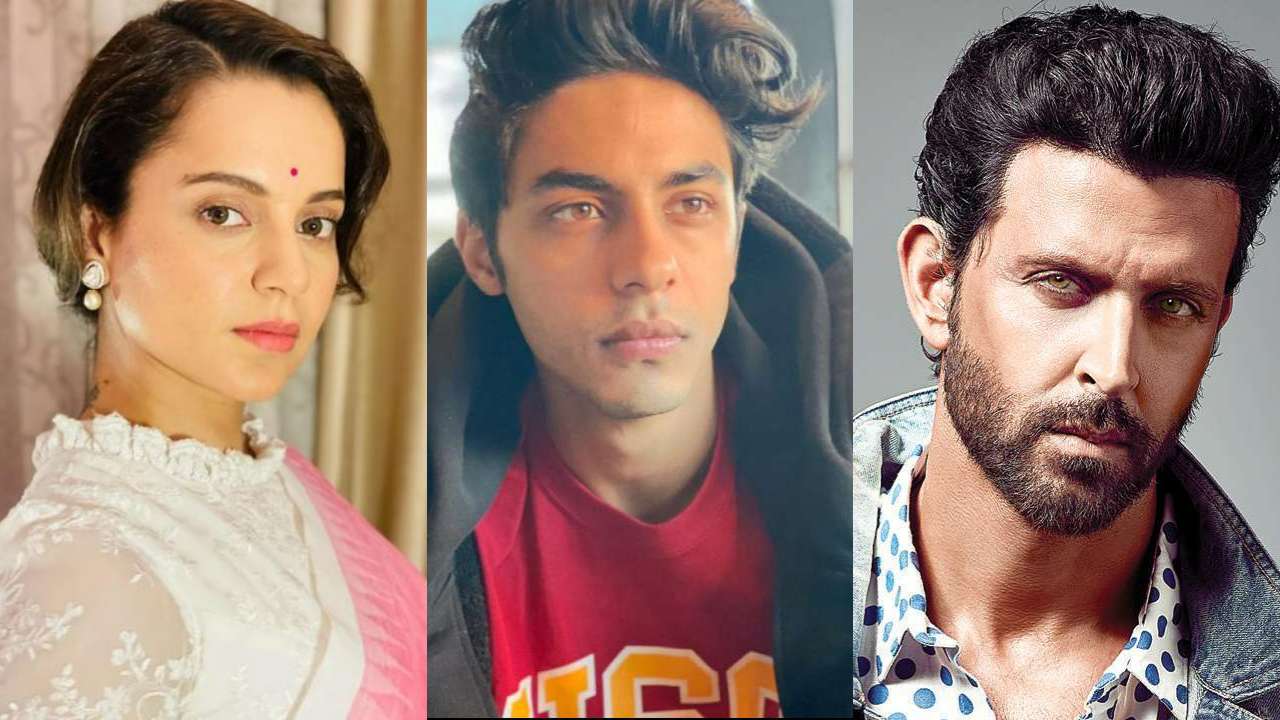 Kangana Ranaut takes an indirect jibe at Hrithik Roshan for supporting  Aryan Khan - read her post