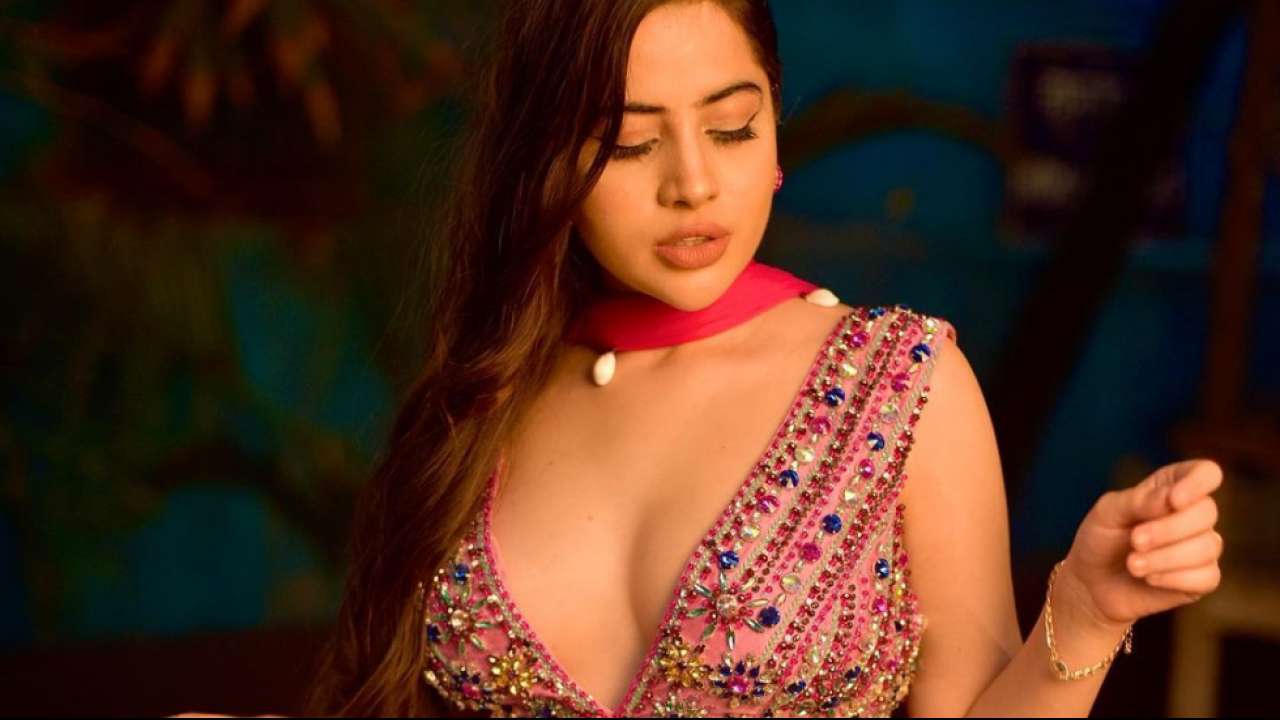 Urfi Javed poses for the camera