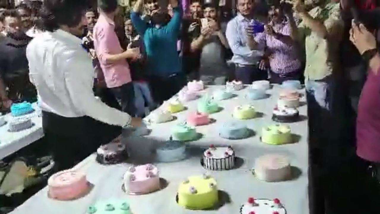 Happy Birthday | Cake Cutting | Birthday cake - YouTube