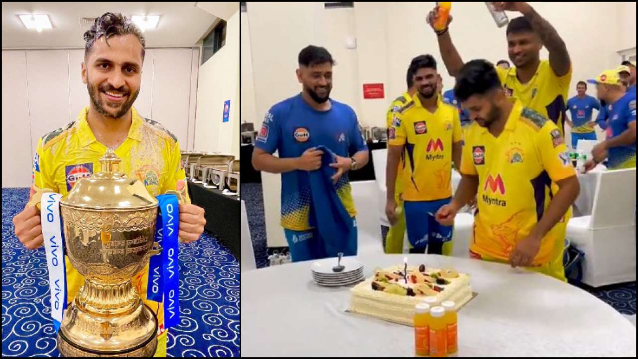 WATCH 'Lord' Shardul Thakur Celebrate Birthday With CSK Teammates After ...