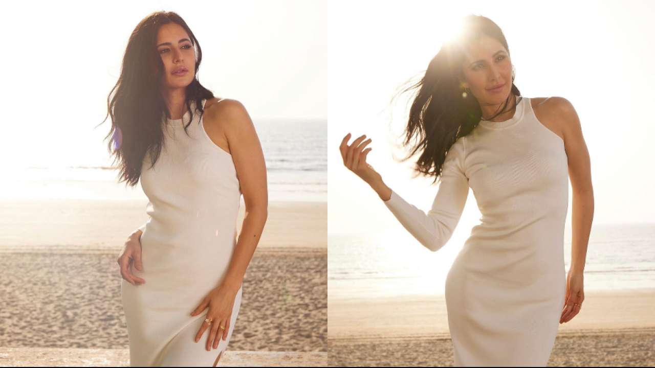 Katrina Ki Sexy Video Mein Video - Katrina Kaif looks drop-dead gorgeous in white dress, burns up the internet  with her stunning pictures