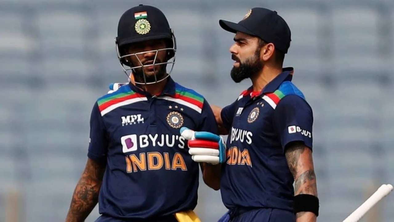 Watch: Virat Kohli mimics Shikhar Dhawan's batting quirks in a ...