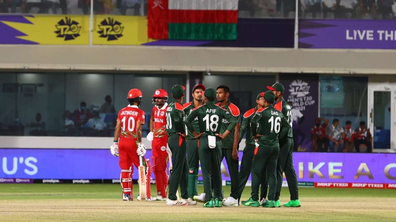 T20 World Cup: Dominant Bangladesh beat Oman by 26 runs to pick up first tournament win