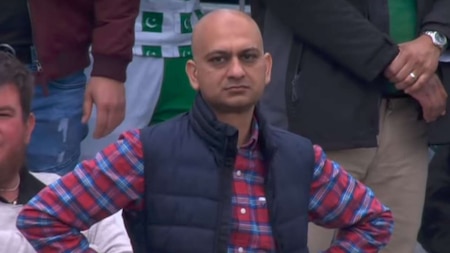 Angry Pakistani fan