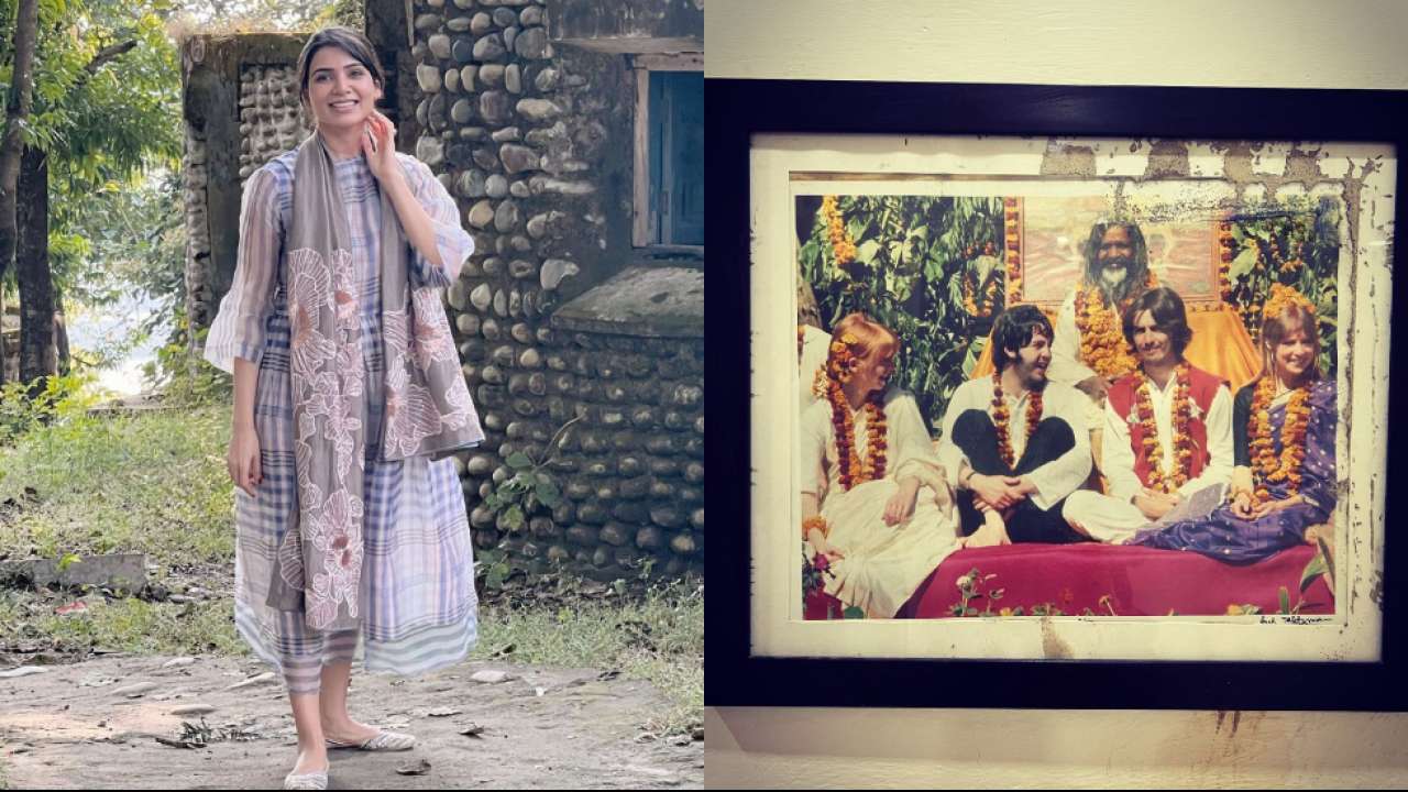 Samantha Ruth Prabhu visits the Beatles ashram in Rishikesh, calls herself a fan Samantha Ruth Prabhu visits the Beatles ashram in Rishikesh, calls herself a fan