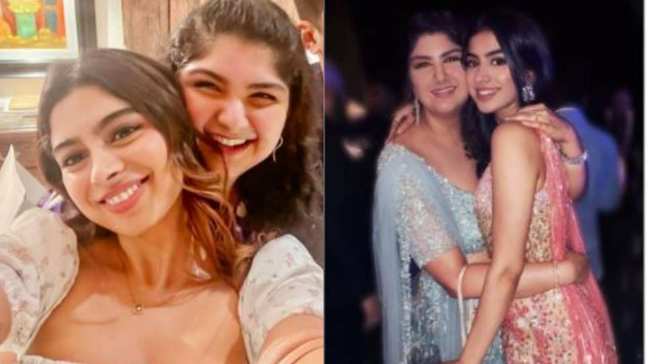 Anshula Kapoor and Khushi Kapoor - daughters of Boney Kapoor