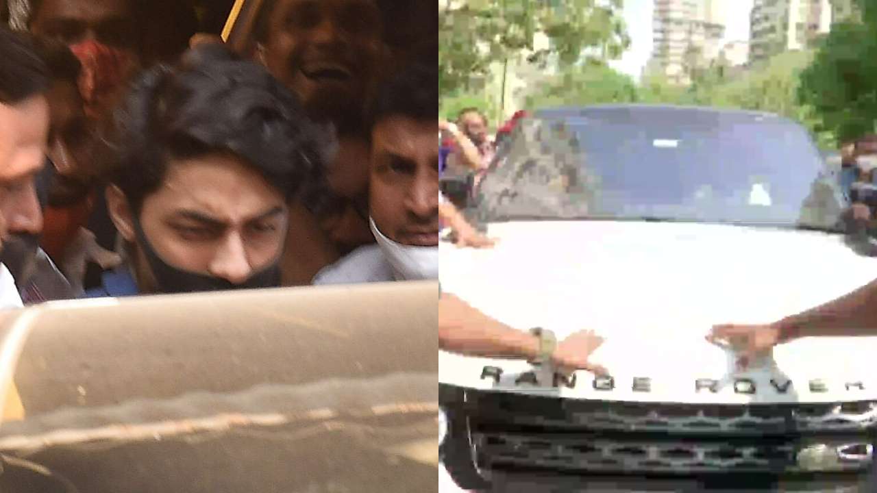 Shah Rukh Khan-Gauri Khan's son Aryan Khan reaches Mannat, photos go VIRAL