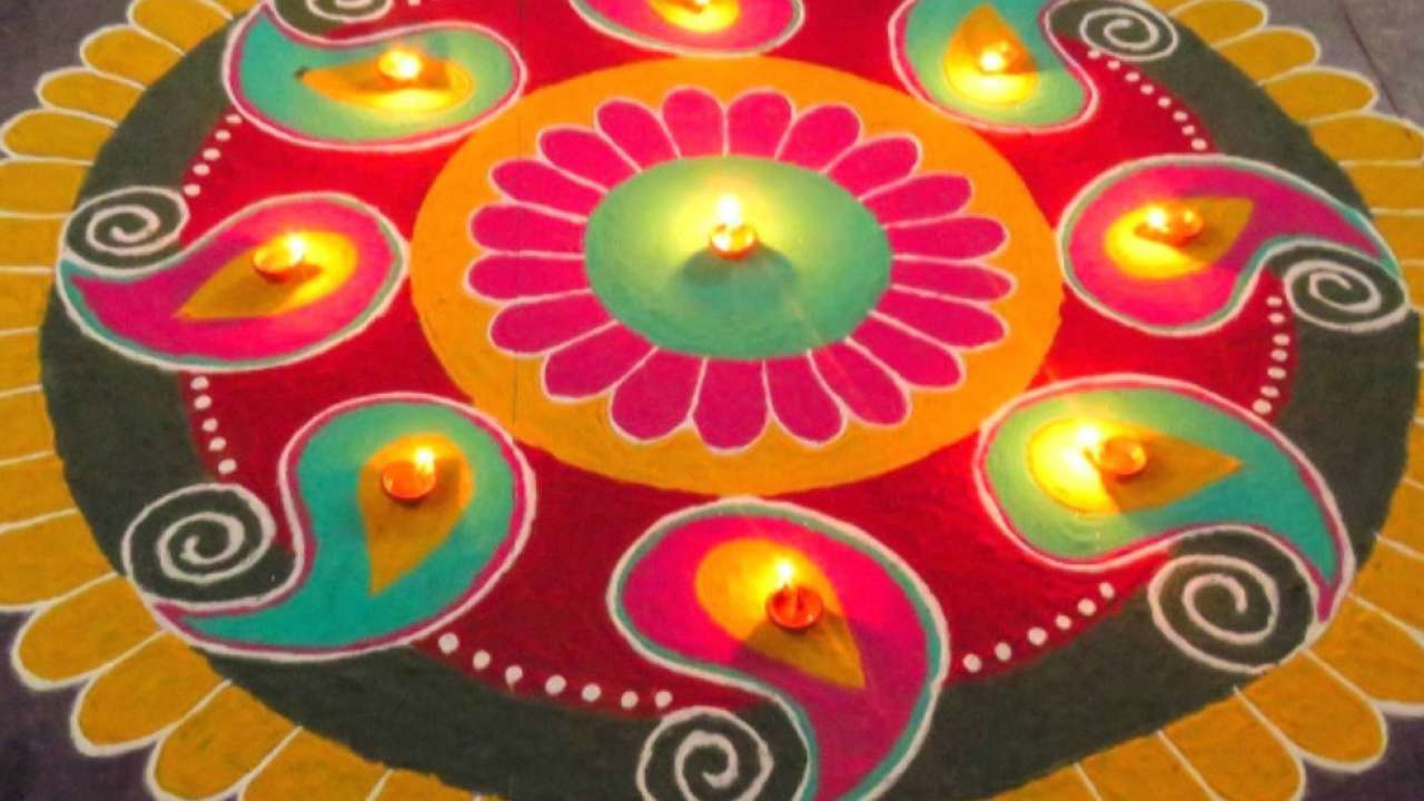 Diwali 2021: Try these 5 easy and unique Rangoli ideas to decorate ...