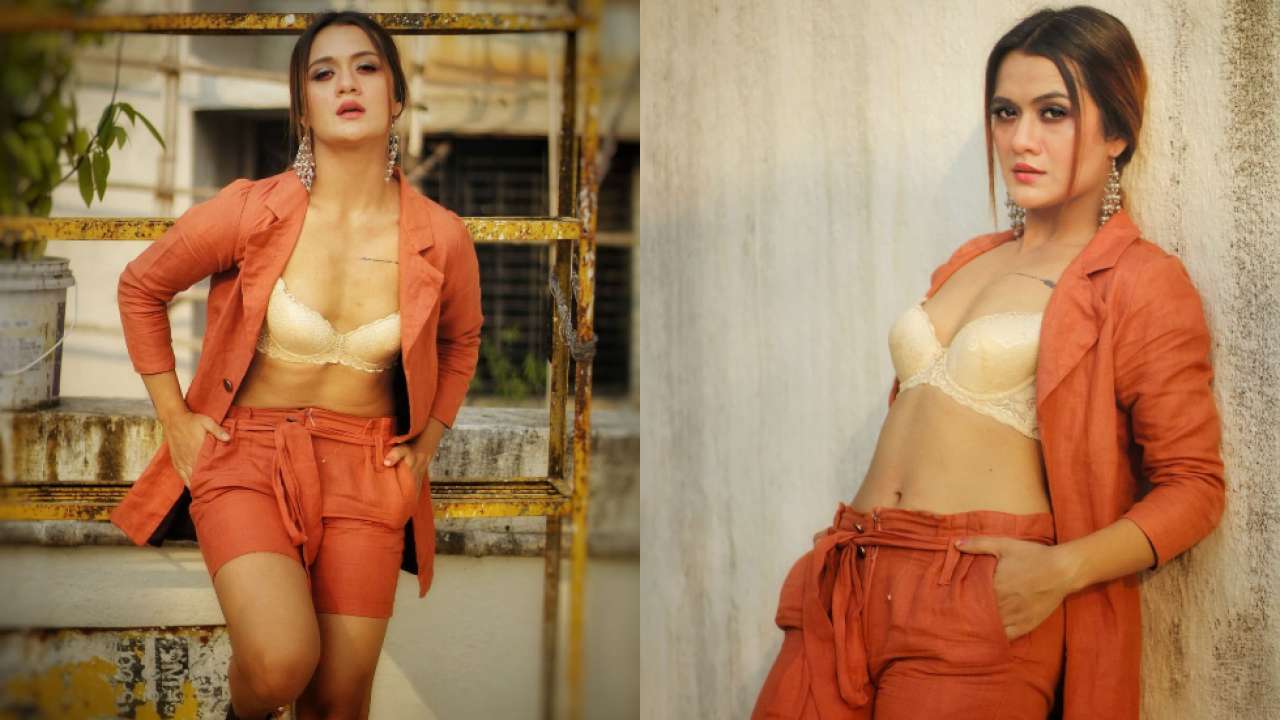 1280px x 720px - Taarak Mehta Ka Ooltah Chashmah' fame Aradhana Sharma sets internet on fire  in sexy bralette, drops hot pics