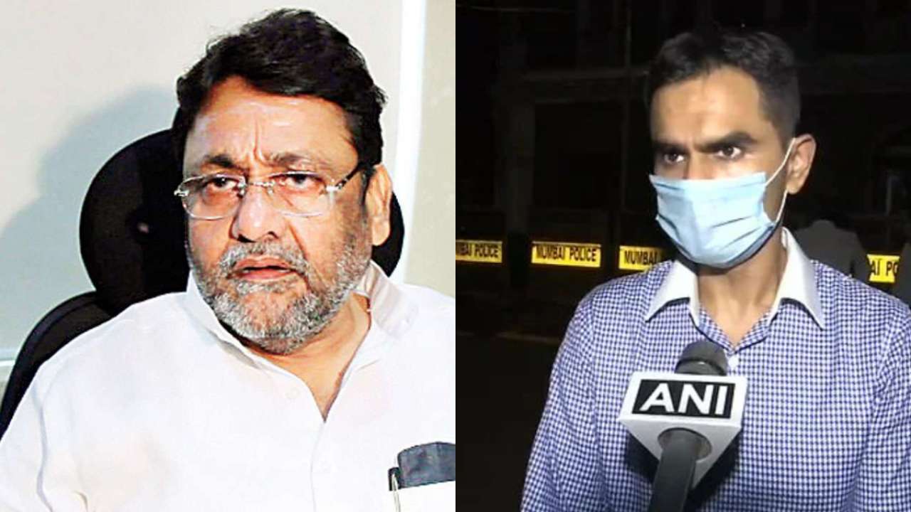 Nawab Malik accused Sameer Wankhede's sister-in-law of drug trafficking, NCB officer hits back
