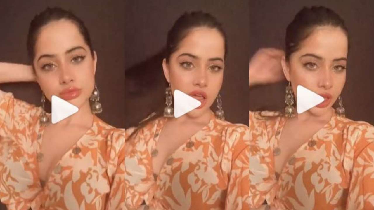 After nora fatehi, urfi javed wows netizens with sexy belly dance moves in hot crop top - watch