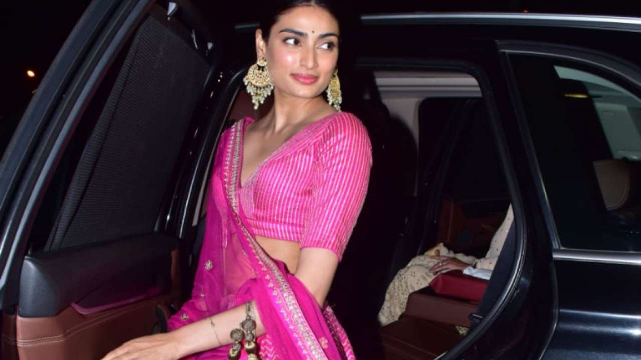 Athiya Shetty arrives