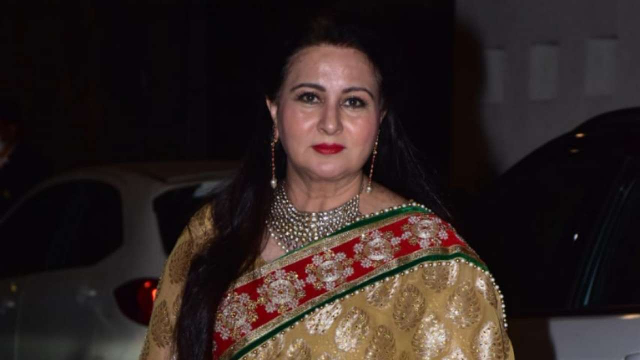 Poonam Dhillon arrives