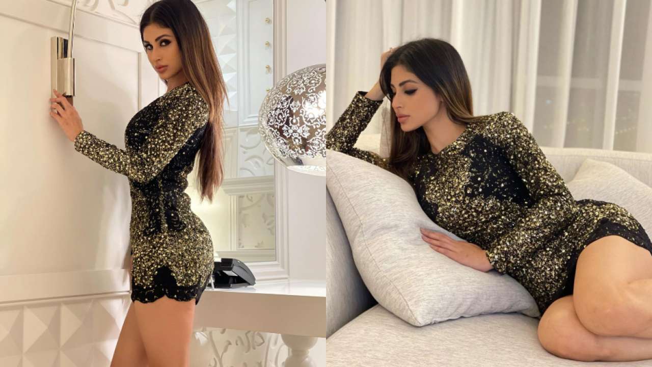 1280px x 720px - Mouni Roy flaunts her insanely HOT body in short shimmery dress, shares  jaw-dropping pics