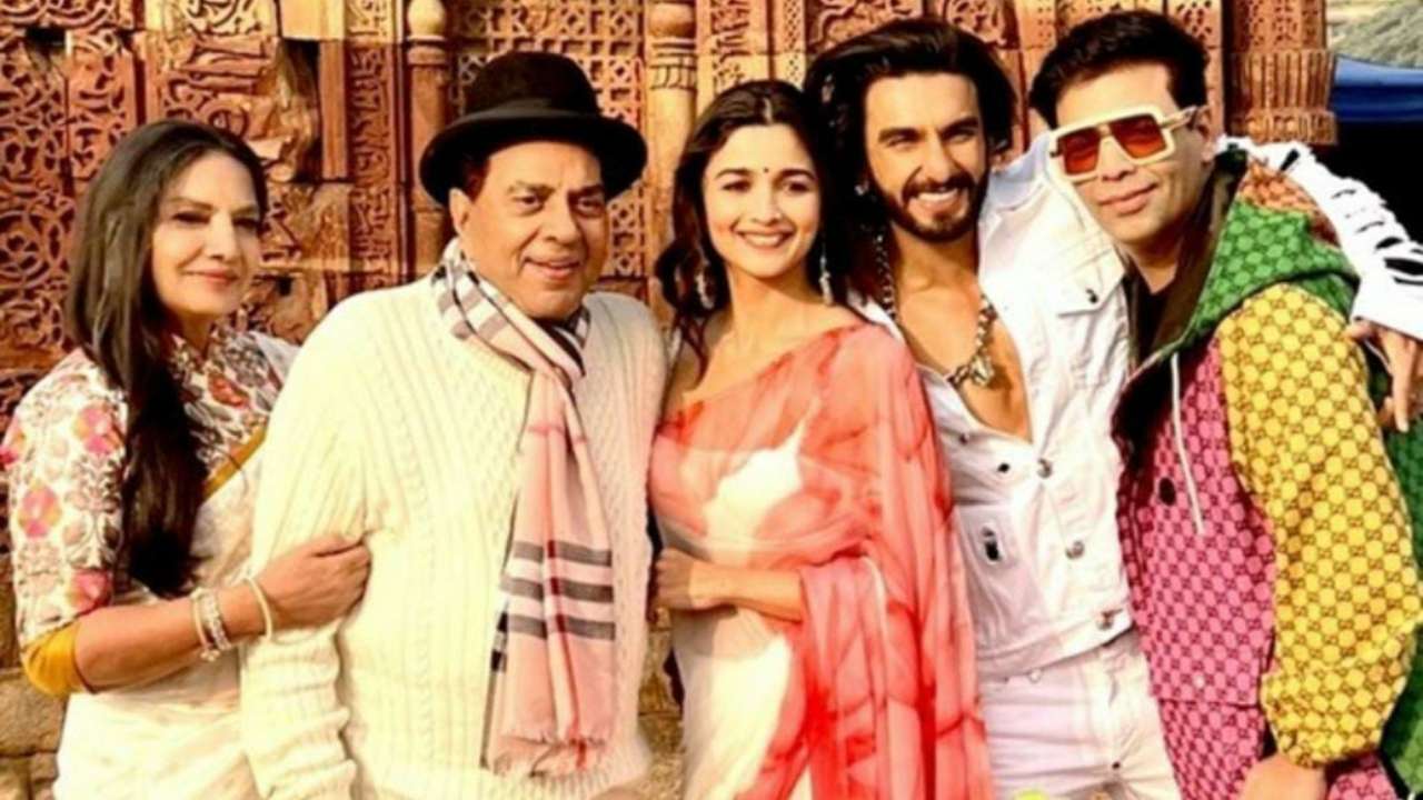 Alia Bhatt, Ranveer Singh look chic as Karan Johar drops photo of Rocky Aur  Rani Ki Prem Kahani stars