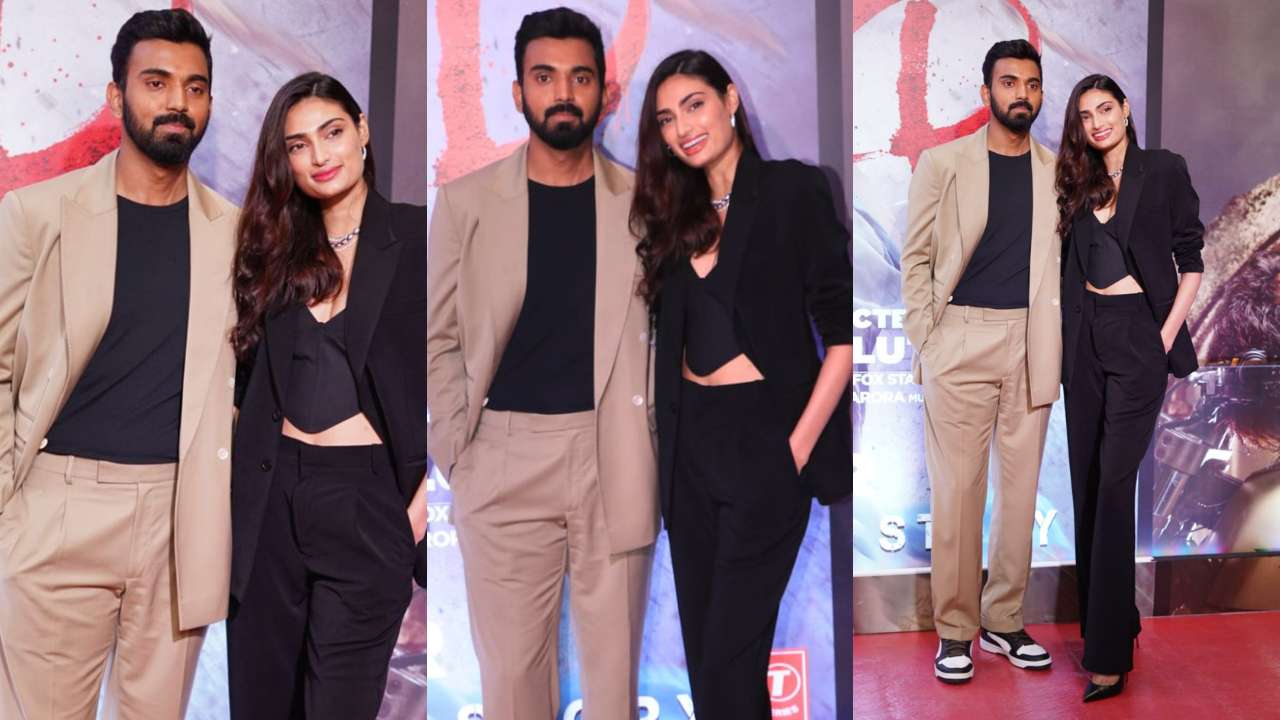 'Tadap' premiere: KL Rahul and Athiya Shetty make first official public appearance together