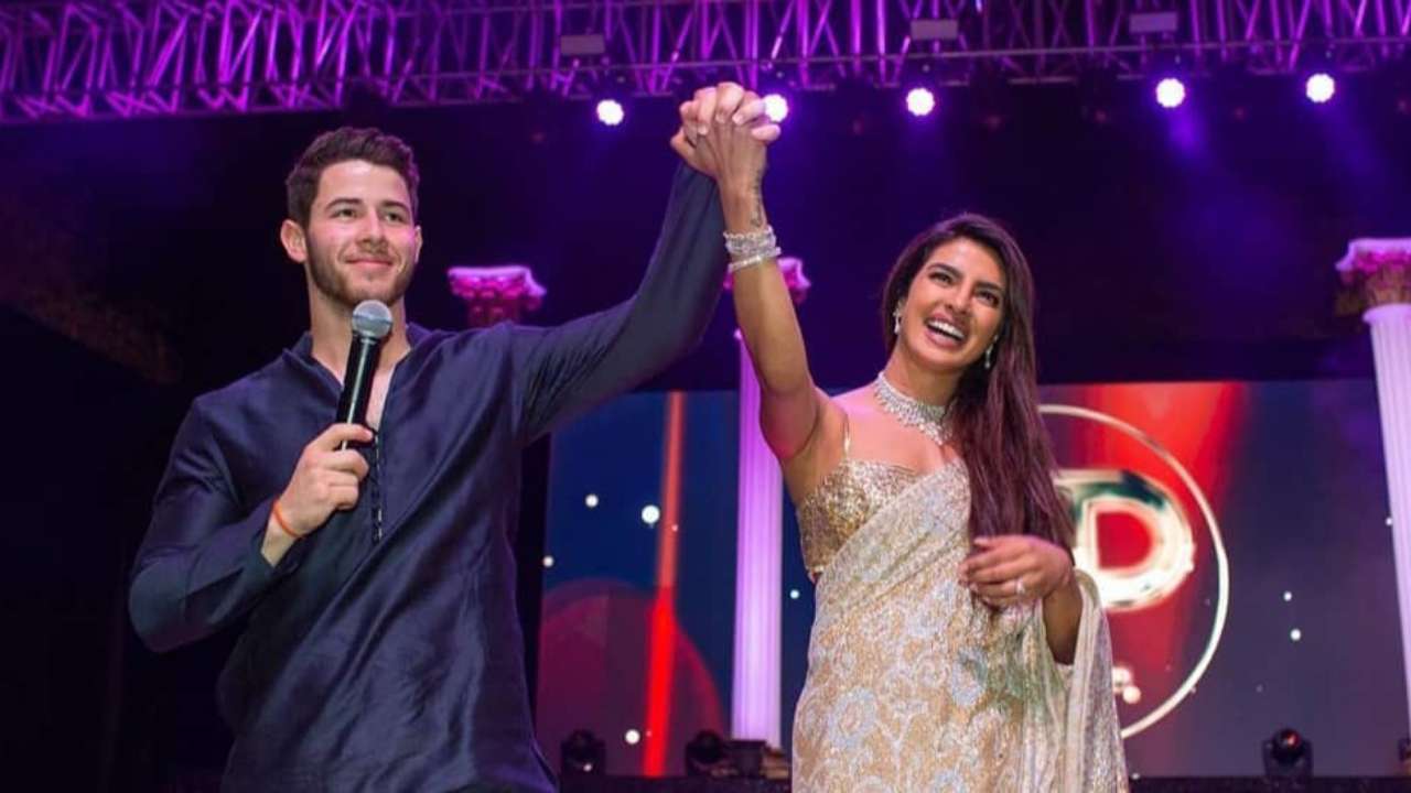 Priyanka-Nick at Sangeet festivities